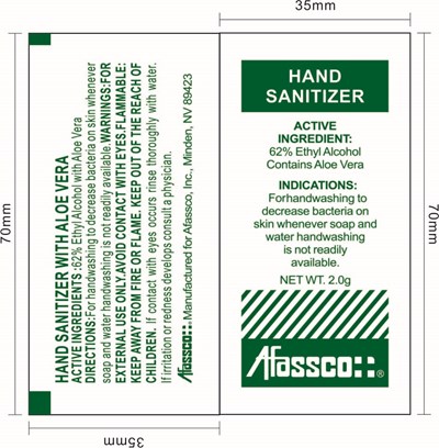 Hand Sanitizer (Afassco Hand Sanitizer 2ml)